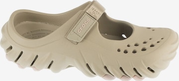 Crocs Clogs in Beige: front