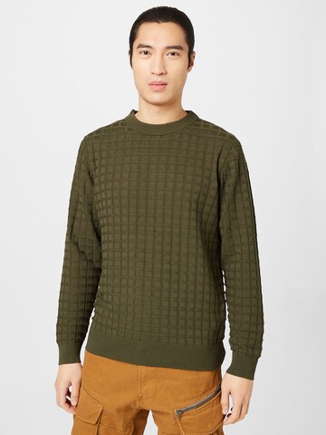G-Star RAW Sweater in Green: front