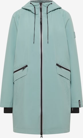 CECIL Toiminnallinen pitkä takki värissä vihreä: etupuoli