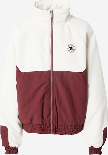 CONVERSE Between-season jacket 'STAR SPRINTER' in Ecru / Burgundy, Item view