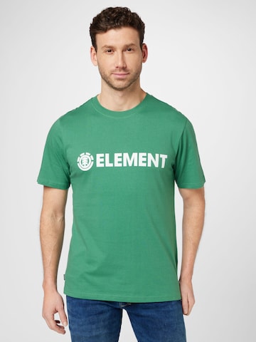 ELEMENT Majica 'BLAZIN' | zelena barva: sprednja stran