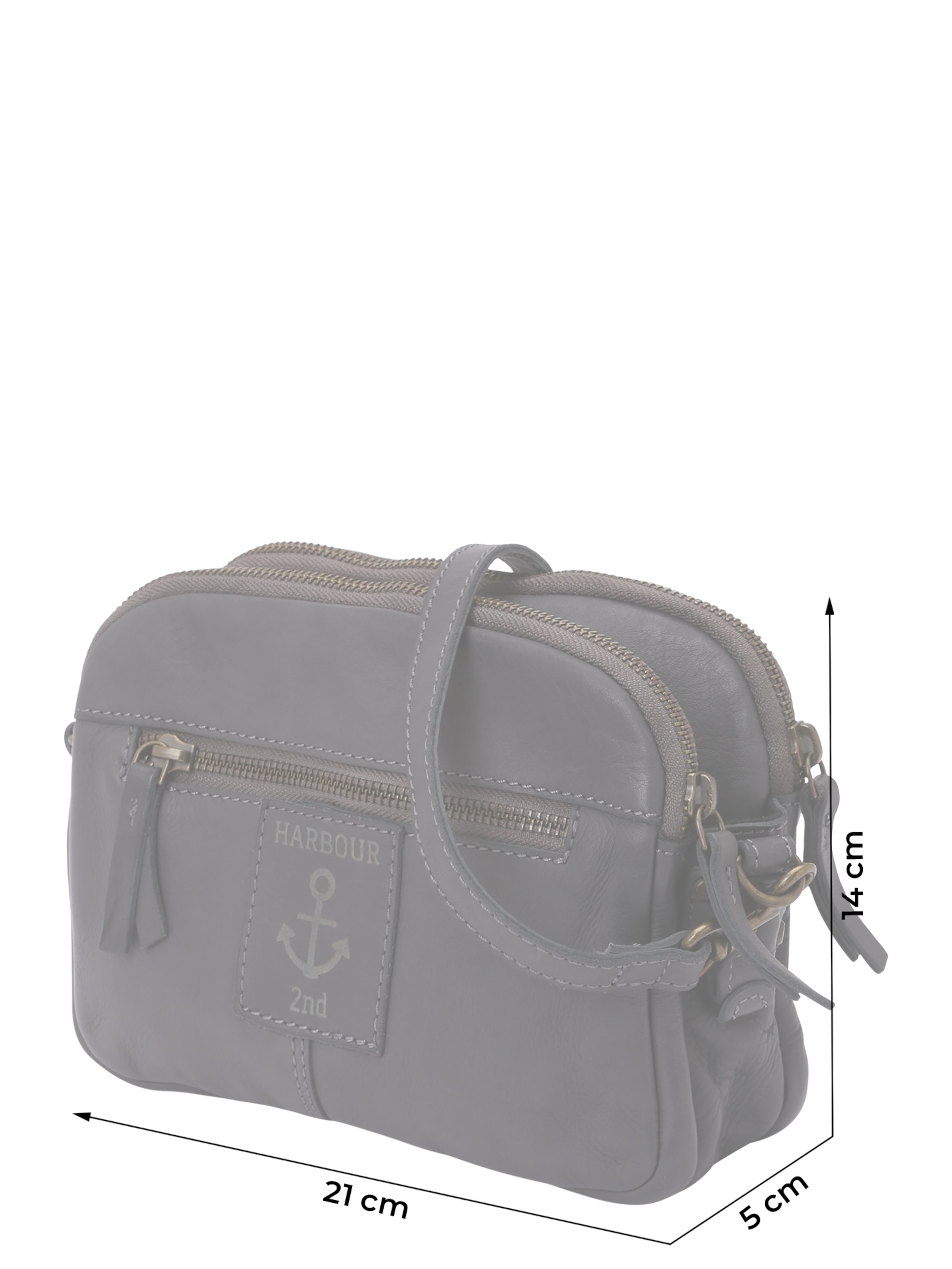 Harbour 2nd Crossbody Bag 'Anchor Love' in Grey
