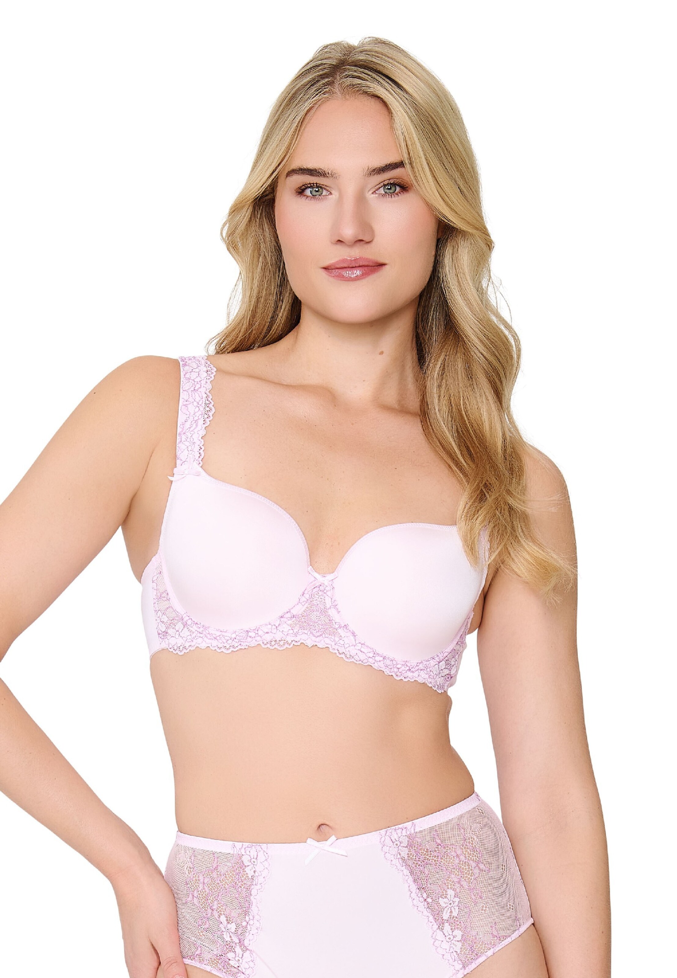 LingaDore - Clásico Sujetador en rosa: frente