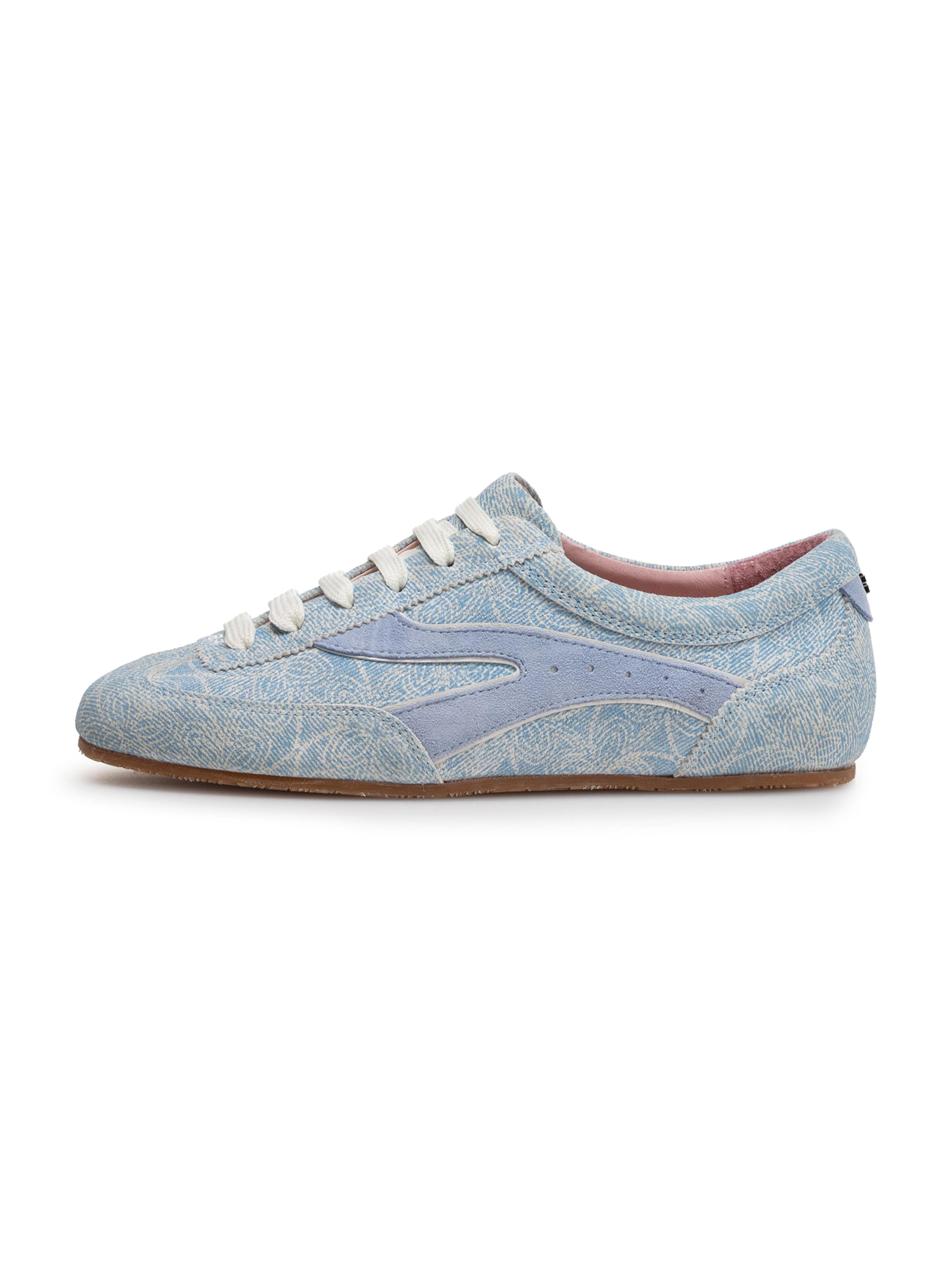 Floris van Bommel Sneakers laag 'AIMI 01' in Blauw: voorkant