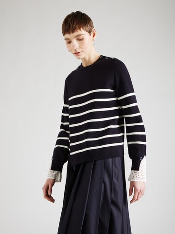 3.1 Phillip Lim - Pullover em azul: frente