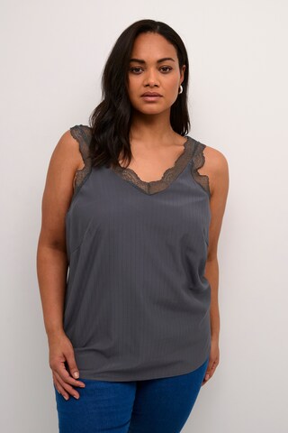 Camicia da donna 'KC Jakobine' di KAFFE CURVE in grigio