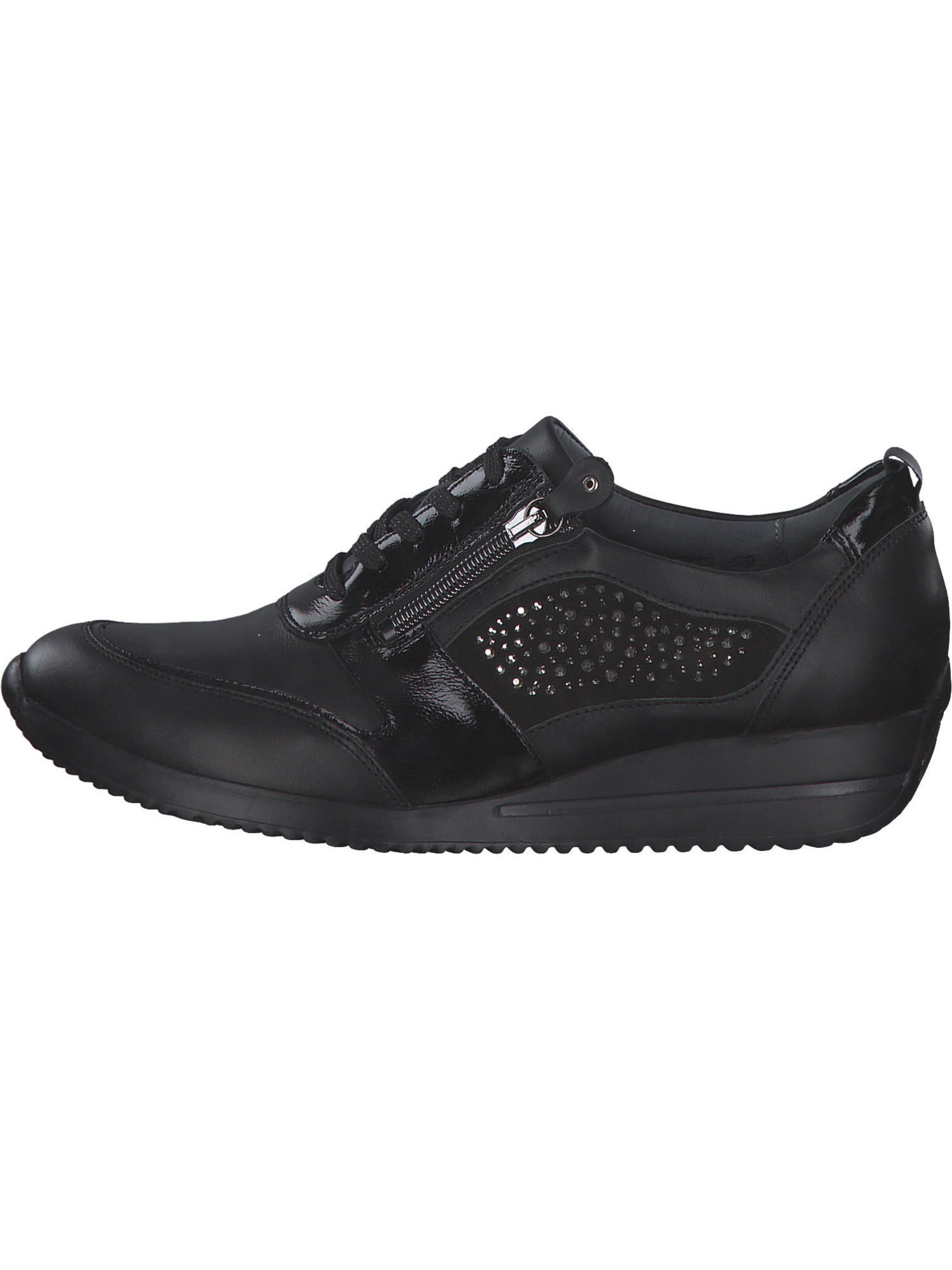 WALDLÄUFER Schnürschuh in Schwarz