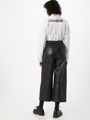 Wide Leg Pantalon 'Milli' OPUS en noir