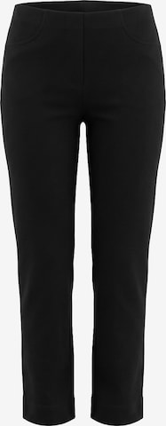 STEHMANN Bootcut Hose in Schwarz: Vorderseite