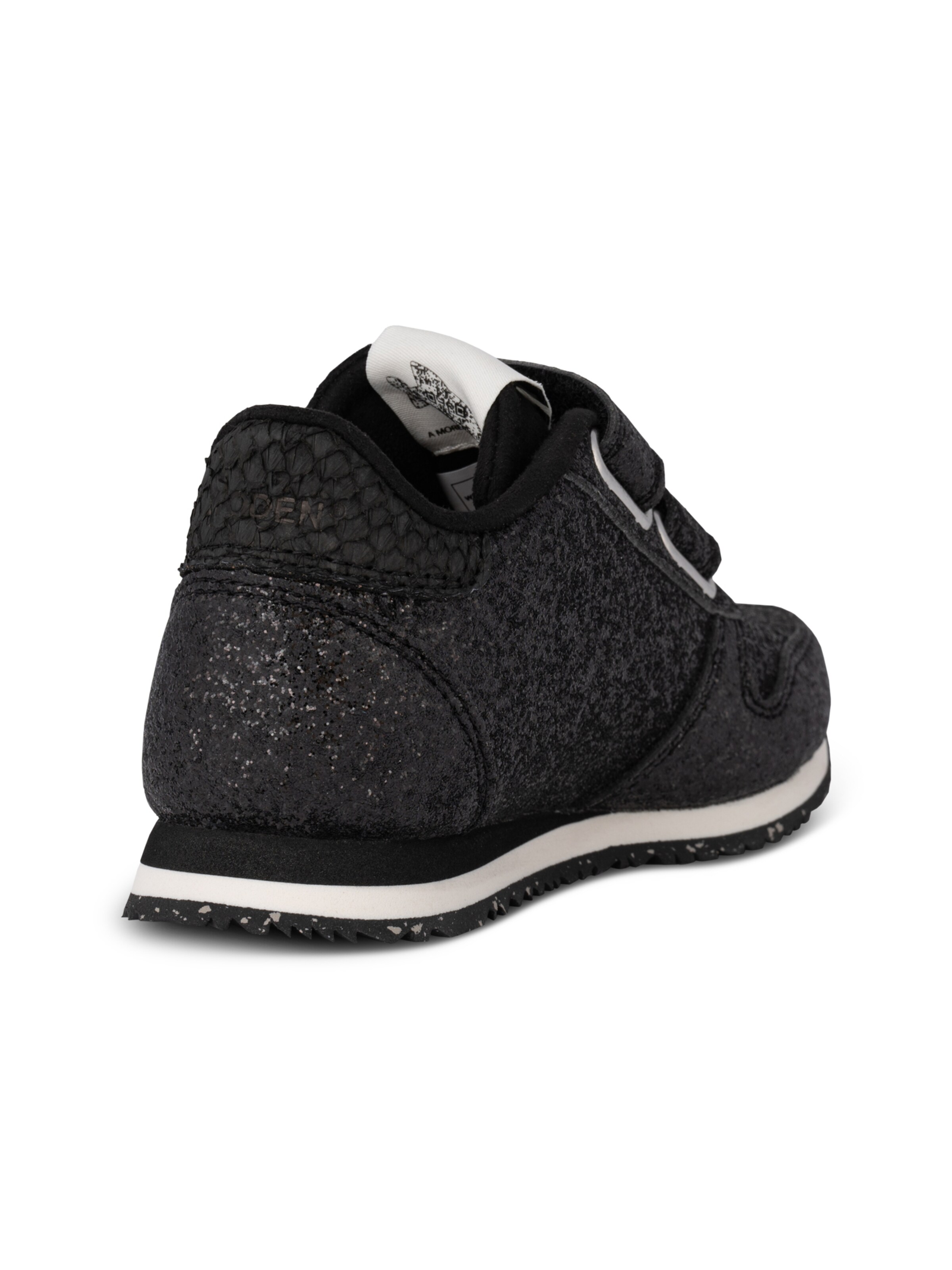 WODEN Sneakers ' Ydun Allover Glitter ' i sort