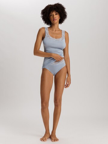 Hanro - Top ' Cotton Delight ' em azul