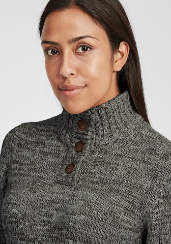 Oxmo Strickpullover Philicita in Grau