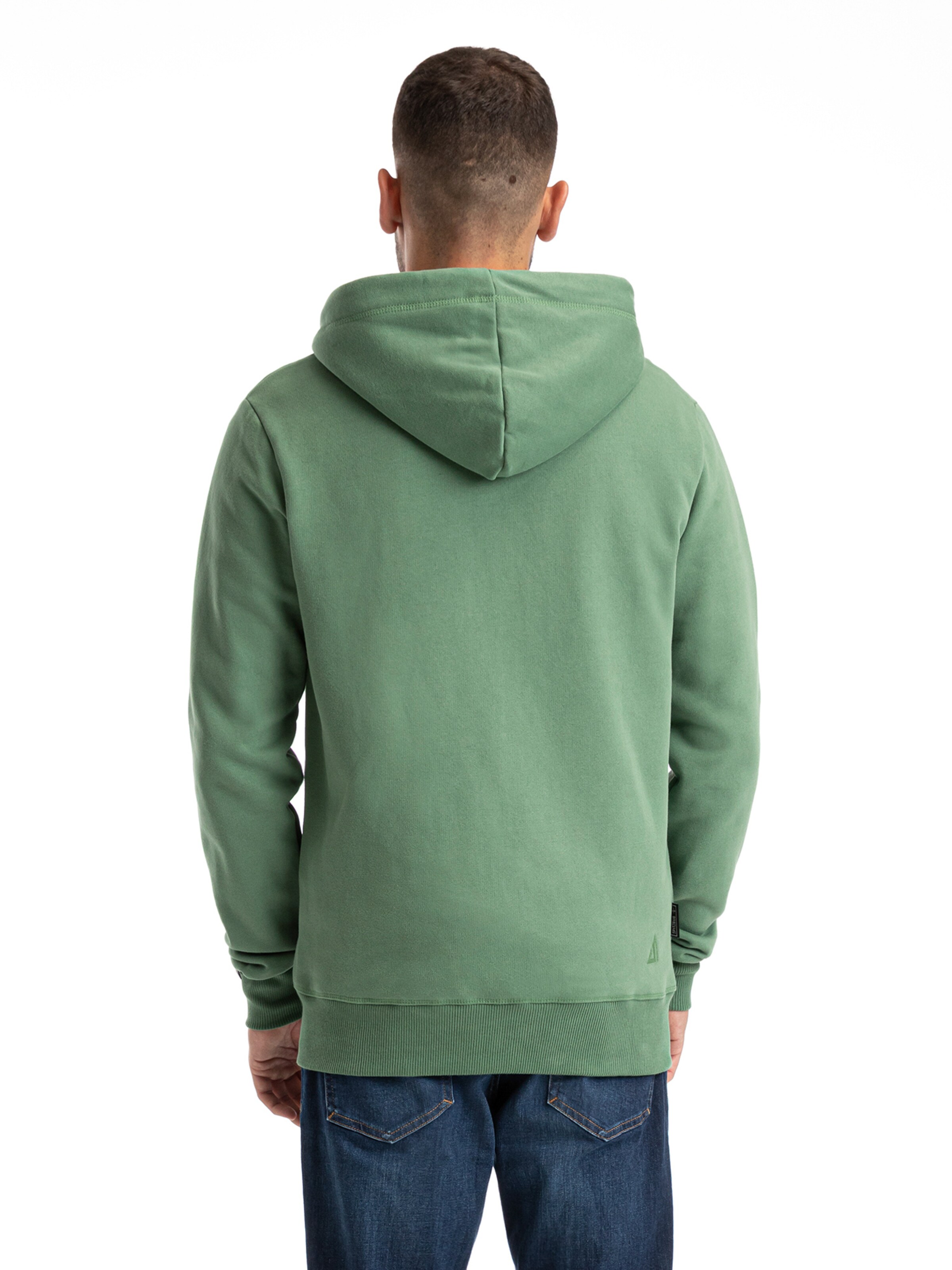 SPITZBUB Sweatshirt ' Norman ' in Groen
