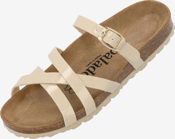 Palado Mules 'Cruisi' in Beige: front