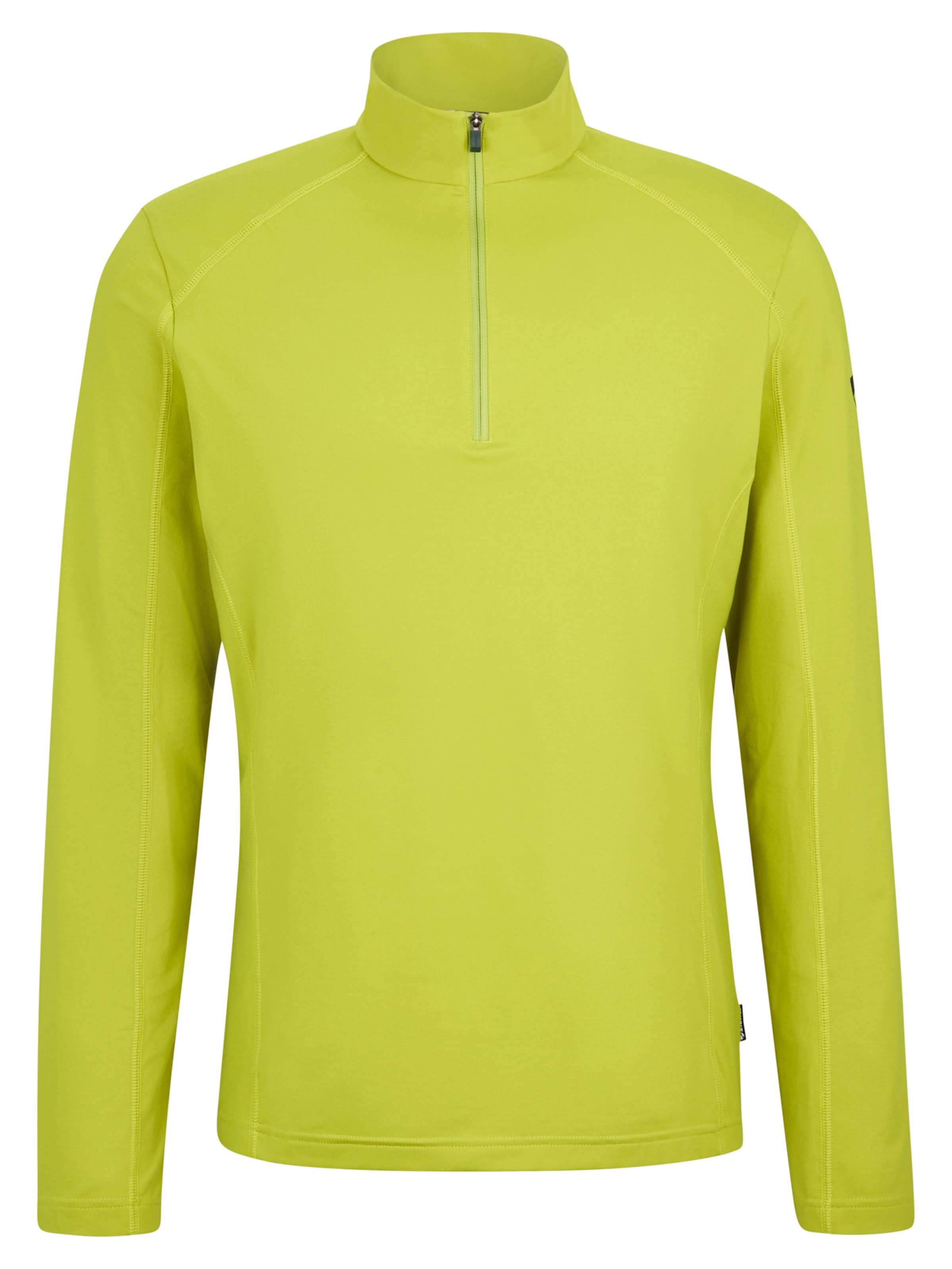 ZIENER Athletic Sweatshirt 'Jelano-Z' in Green: front