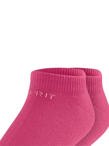 ESPRIT Socks 'Foot Logo 2-Pack' in Red