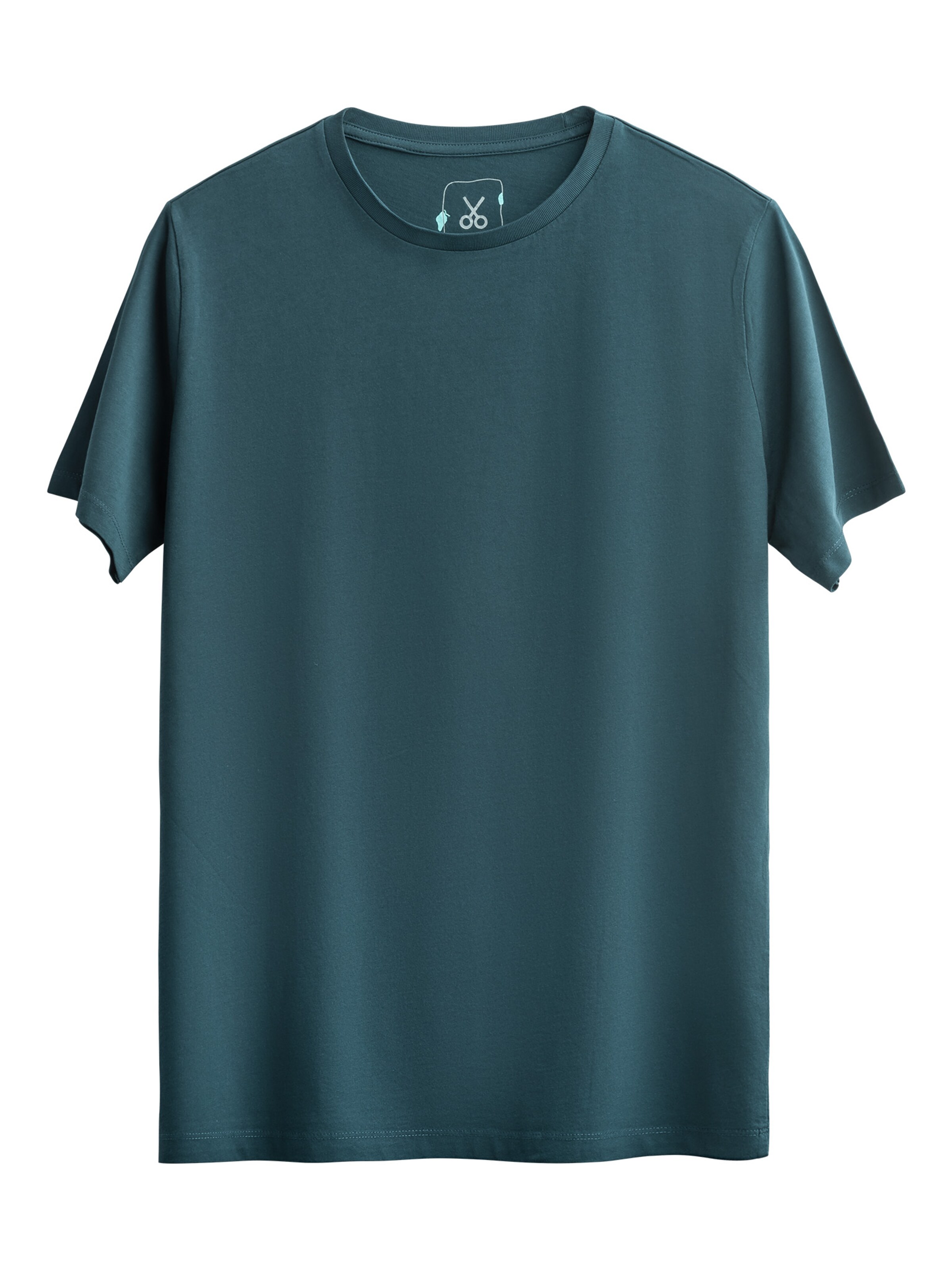 Kaft Shirt in Blauw: voorkant