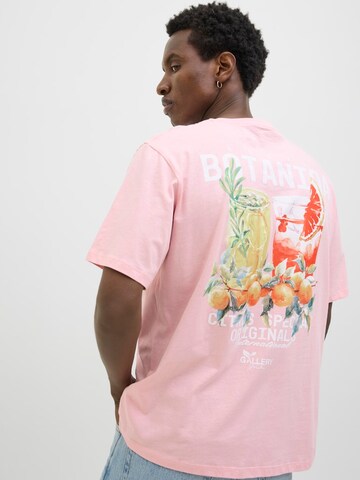 JACK & JONES - Camiseta 'JORBotaniq' en rosa: frente