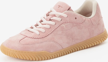 Baskets basses Tamaris en rose : devant