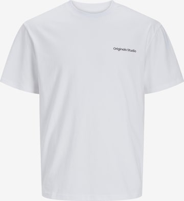 T-Shirt JACK & JONES en blanc : devant