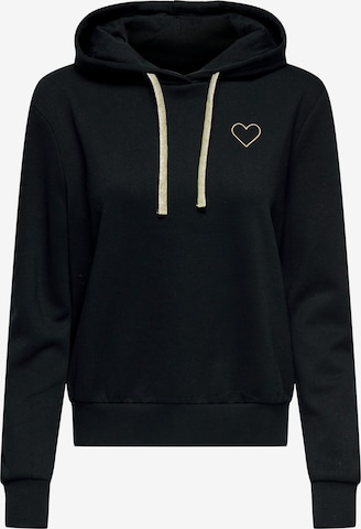 ONLY Carmakoma Sweatshirt 'CARNoli' i sort: forside