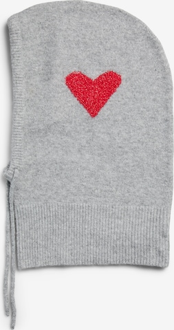 PIECES Beanie 'PCADDIE'' in Grey: front