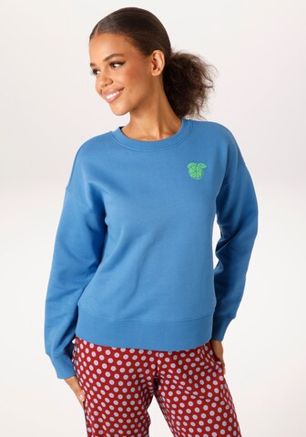 Aniston CASUAL Sweatshirt in Blue: front