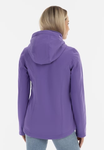 Schmuddelwedda Weatherproof jacket in Purple