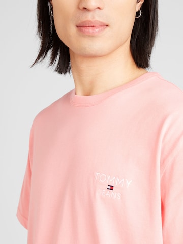 Maglietta di Tommy Jeans in rosa