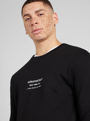 Sweat-shirt AÉROPOSTALE en noir