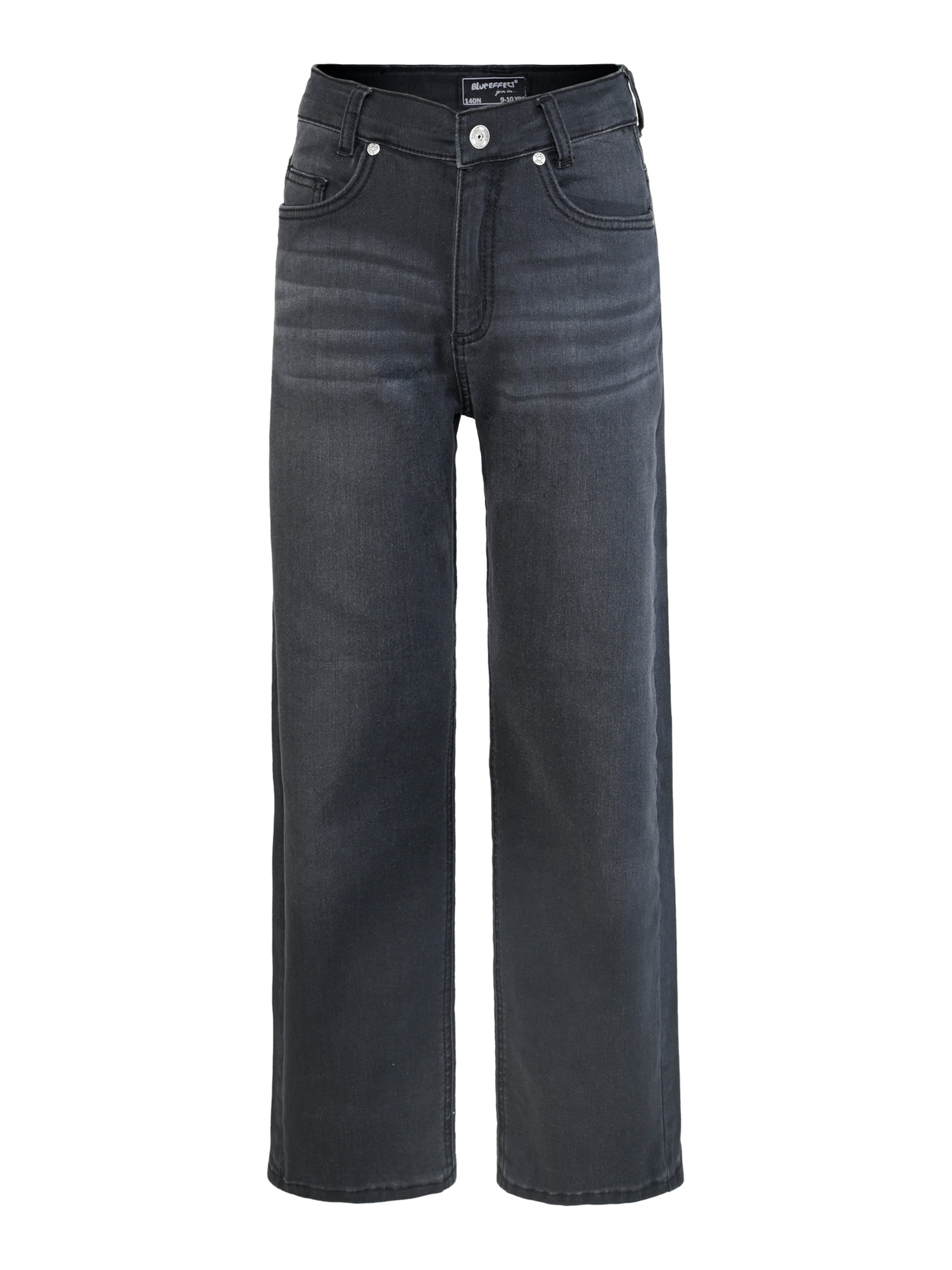 BLUE EFFECT Kottis Teksapüksid, värv must: eest vaates