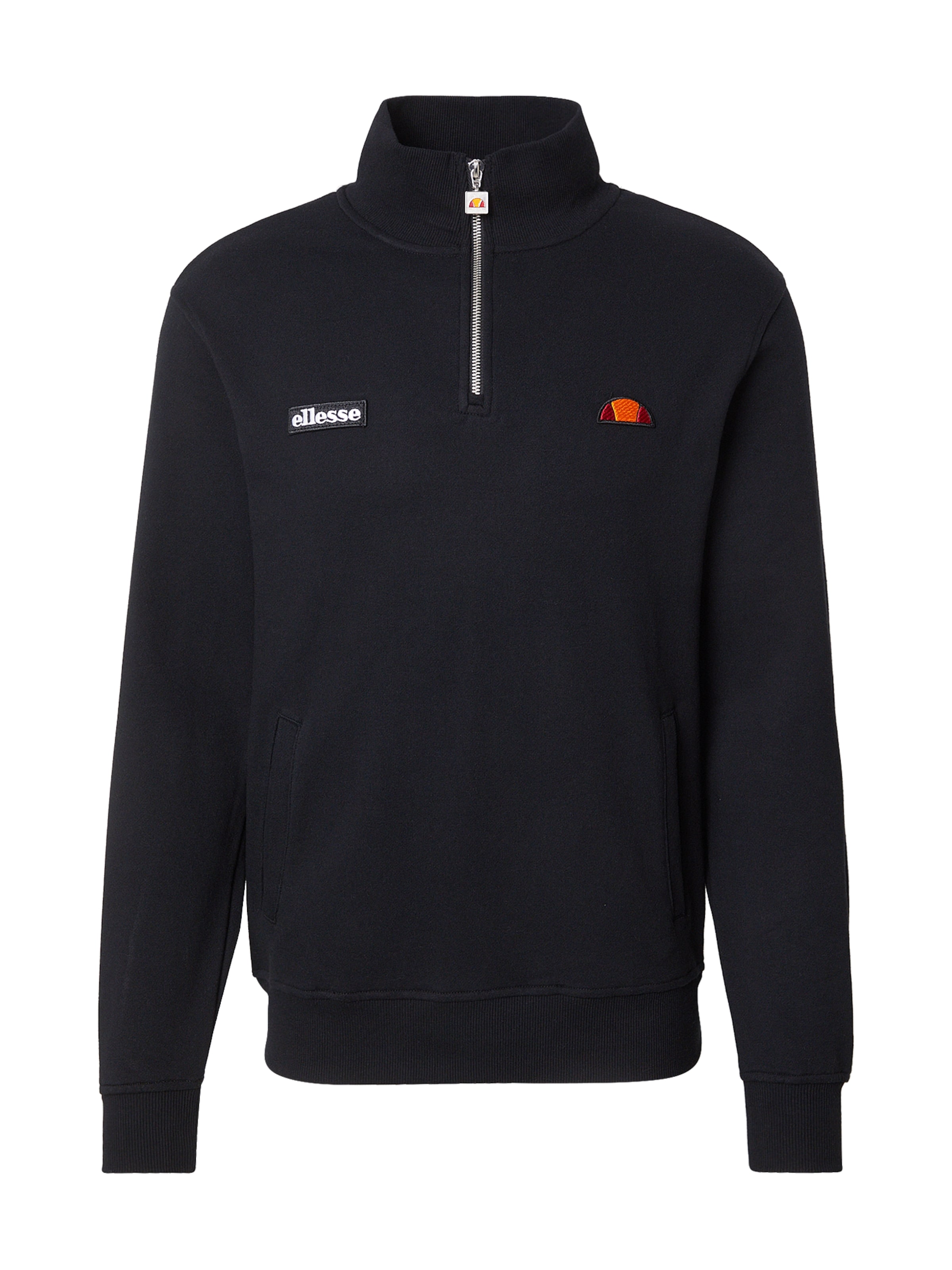 ELLESSE Sport sweatshirt 'Pelegrini' i svart: framsida