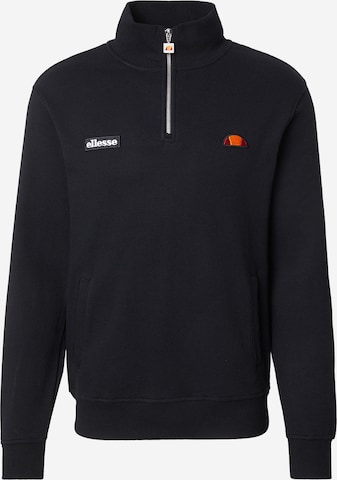 juoda ELLESSE Sportinio tipo megztinis 'Pelegrini': priekis