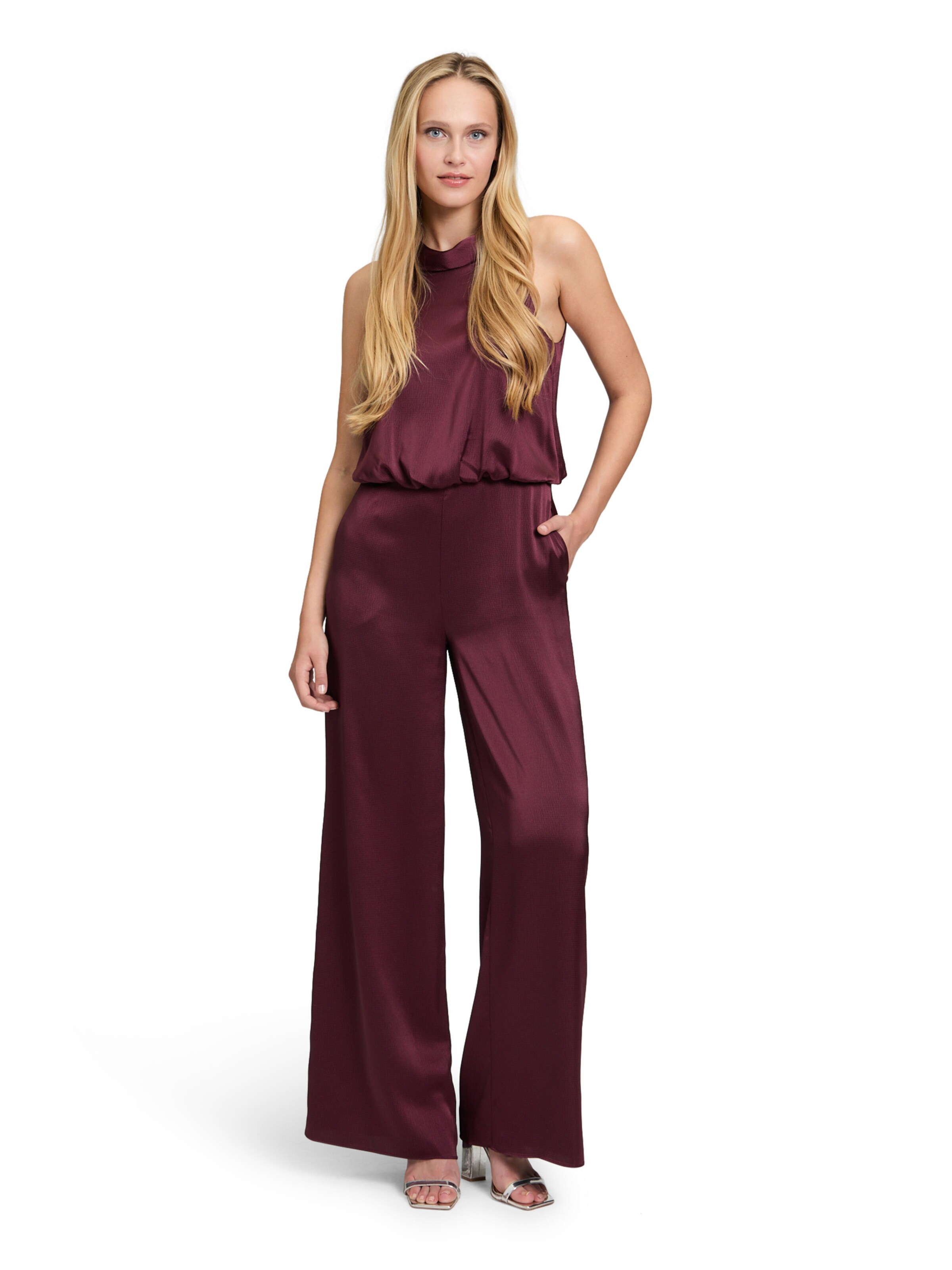 Vera Mont Jumpsuit in Red: front