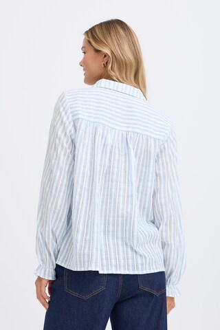 Fransa Blouse 'FREverly' in Blauw