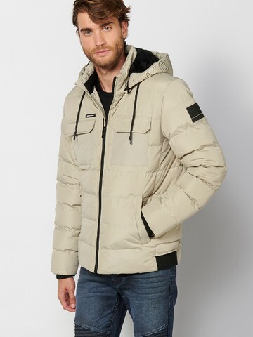 KOROSHI Jacke in Beige