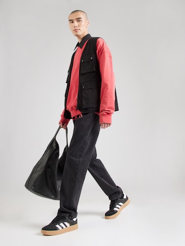 Billionaire Boys Club Voľný strih Džínsy - Čierna