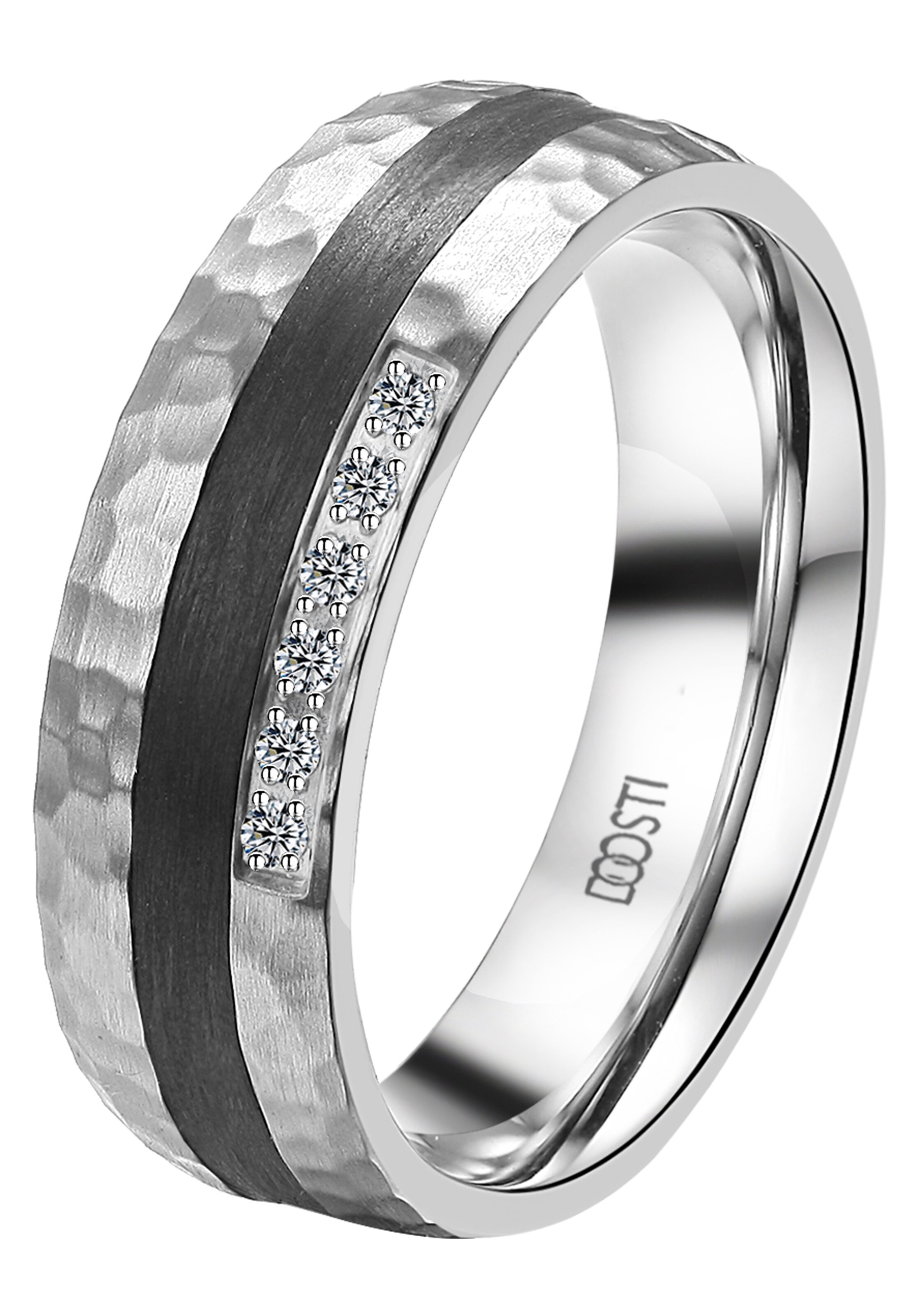 DOOSTI Ring in Silver: front