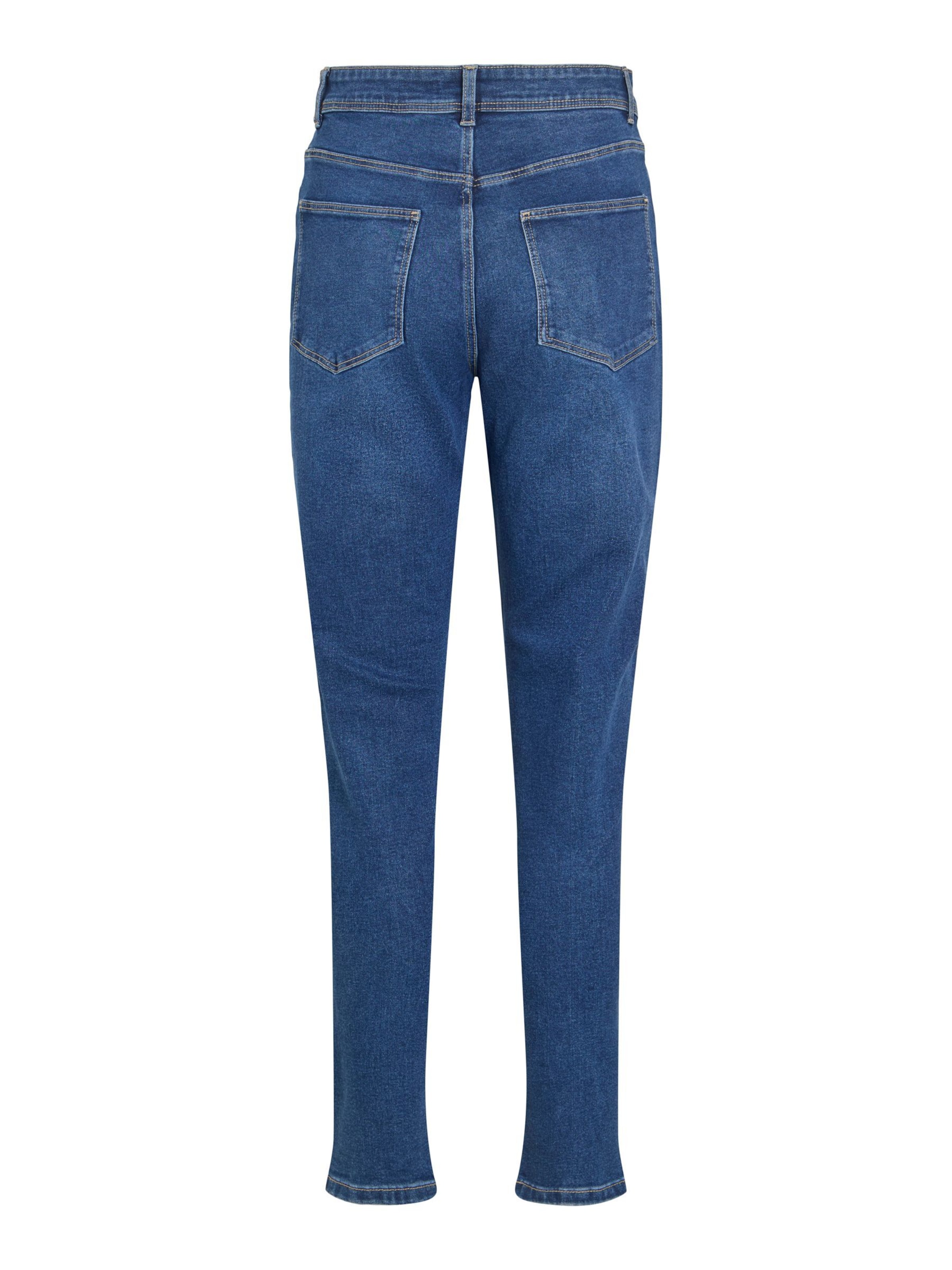 VILA - Skinny Vaquero en azul