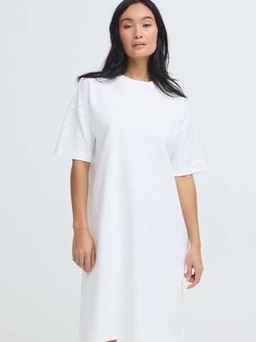 Oxmo T-Shirt-Kleid ' OXNSandy ' in Weiß