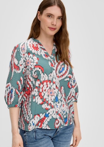 s.Oliver Red Label Plus Blouse in Green