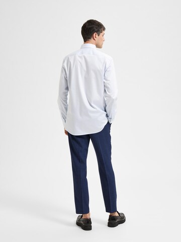 SELECTED HOMME Slim fit Business Shirt 'NATHAN' in Blue