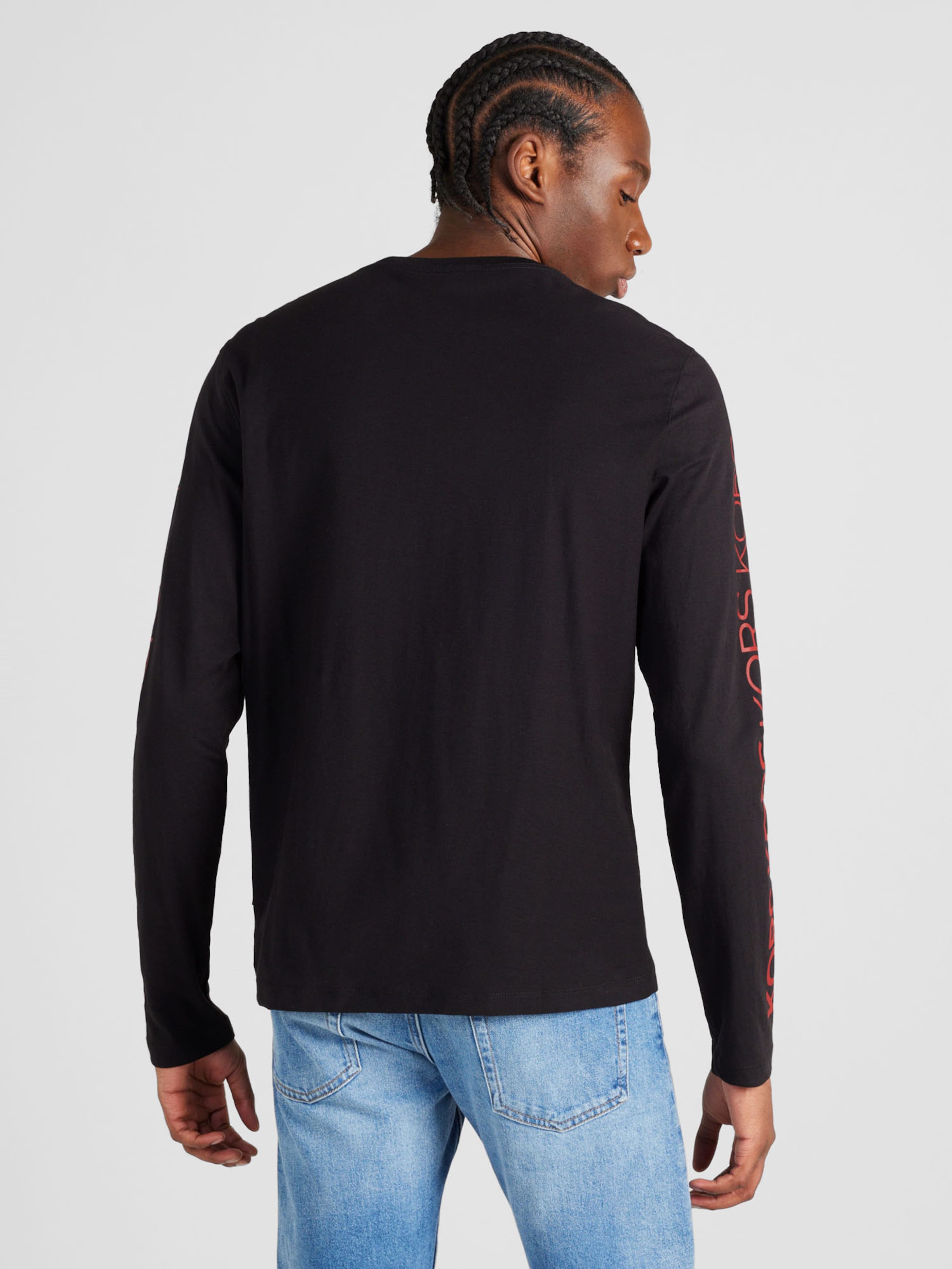 Michael kors best sale shirts mens black