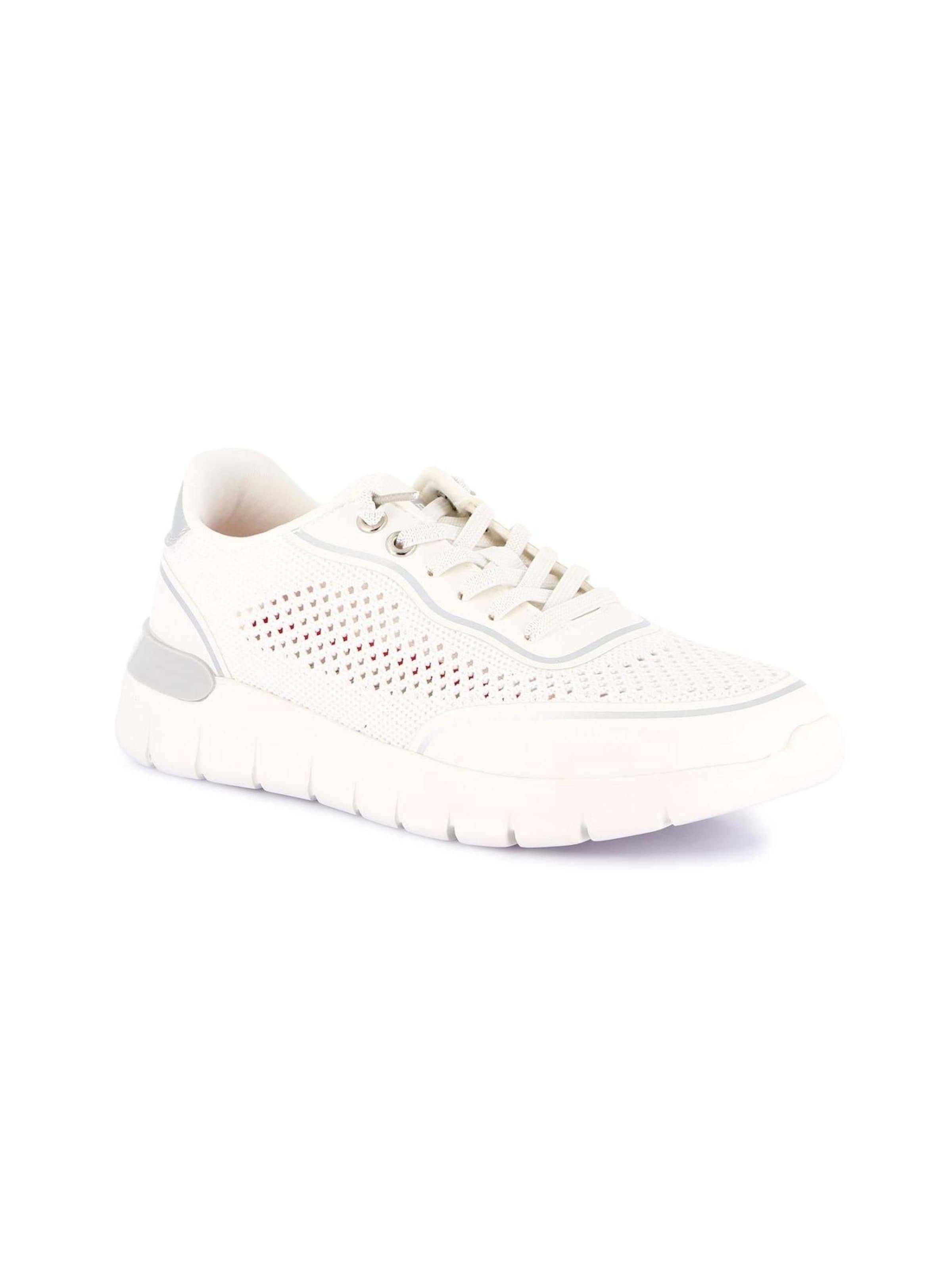 Grunland Sneakers laag 'GRUNLAND SACE SC6262  bianco  scarpe sneaker donna lacci light re-soft' in Wit: voorkant
