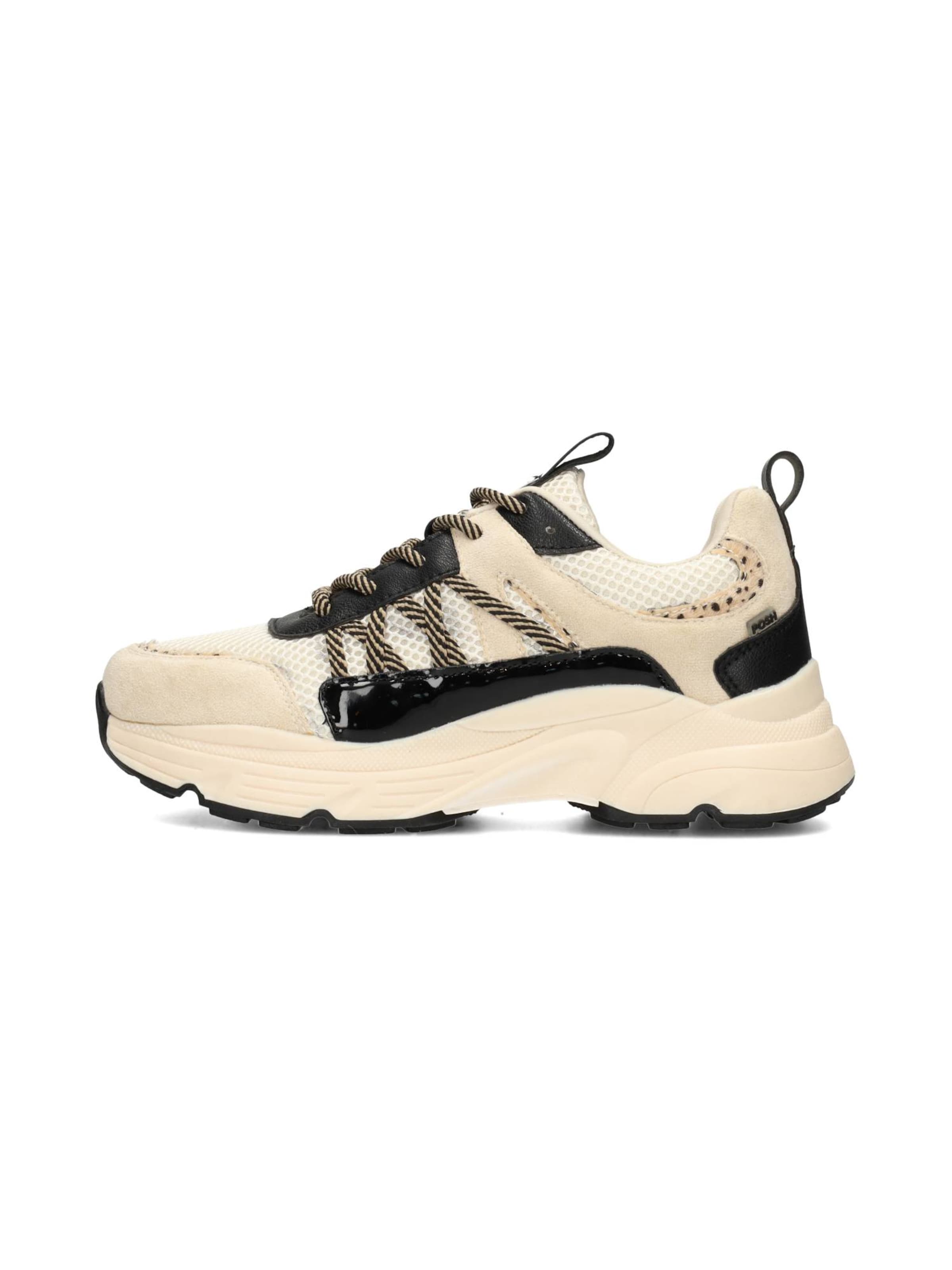 POSH by Poelman Sneakers laag 'AYOKI' in Beige: voorkant