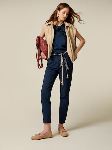 Skinny Pantalon oltre en bleu