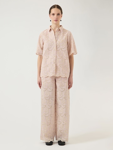 Wide Leg Pantalon 'YASHalino' YAS en rose