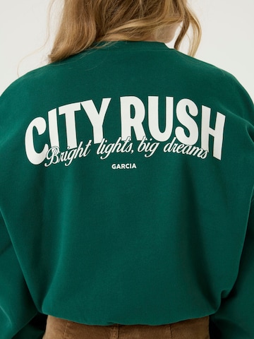 GARCIA Sweatshirt in Green