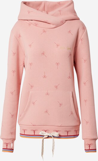 Femi Stories Sudadera 'RUM' en azul cielo / amarillo / altrosa / rojo oscuro, Vista del producto
