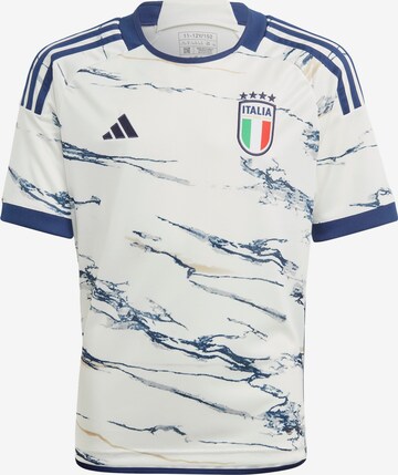 ADIDAS PERFORMANCE Performance Shirt 'Italien 23' in White: front